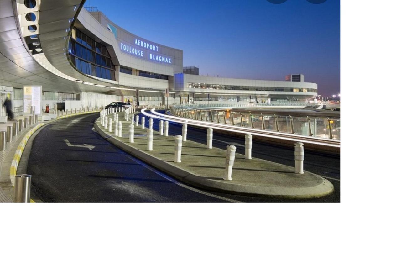 :) Spacieux T4 Aeroport, Ensoleille, Deco Soignee Μπλανιάκ Εξωτερικό φωτογραφία